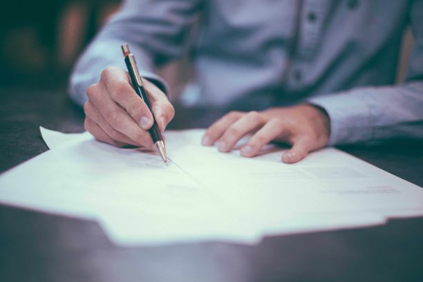 signing divorce records